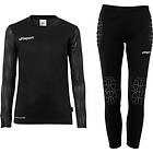 Uhlsport Reaction Long Sleeve Goalkeeper Set Svart 140 cm