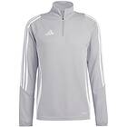 Adidas Tiro24 Half Zip Sweatshirt Training Grå S Regular Man