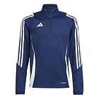 Adidas Tiro24 Half Zip Sweatshirt Blå 15-16 Years Pojke