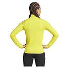 Adidas Tiro24 Half Zip Sweatshirt Training Gul S Regular Kvinna
