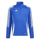 Adidas Tiro24 Half Zip Sweatshirt Blå 15-16 Years Pojke