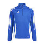 Adidas Tiro24 Half Zip Sweatshirt Blå 5-6 Years Pojke