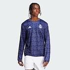 Adidas Real Madrid 23/24 Long Sleeve T-shirt Pre Match Blå M