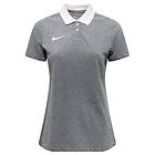 Nike Dri Fit Park Short Sleeve Polo Grå L Kvinna