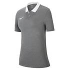 Nike Dri Fit Park Short Sleeve Polo Grå XL Kvinna