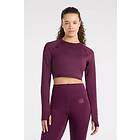 Umbro Pro Training Cropped Long Sleeve T-shirt Lila M Kvinna