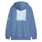 Puma Mcfc Football Culture Hoodie Blå L Man