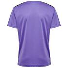 Hummel Authentic Pl Short Sleeve T-shirt Lila 6 Years Pojke