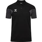 Hummel Travel Short Sleeve Polo Svart M Man