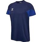 Hummel Travel Short Sleeve T-shirt Blå S Man