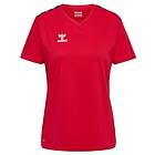 Hummel Authentic Pl Short Sleeve T-shirt Röd XS Kvinna