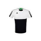 Erima Six Wings Short Sleeve T-shirt Vit,Svart 128 cm Pojke