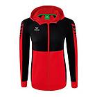 Erima Six Wings Training Full Zip Sweatshirt Röd 42 Kvinna