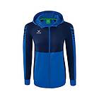 Erima Six Wings Training Full Zip Sweatshirt Blå 36 Kvinna