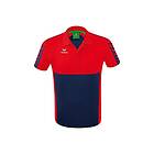Erima Six Wings Short Sleeve Polo Röd M Man