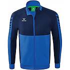 Erima Six Wings Worker Full Zip Sweatshirt Blå 140 cm Pojke