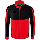 Erima Six Wings Presentation Full Zip Sweatshirt Röd M Man