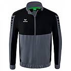 Erima Six Wings Presentation Full Zip Sweatshirt Grå L Man
