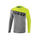 Erima Long Sleeve Training Top 5-c Grå S Man