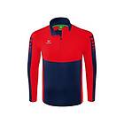 Erima Six Wings Training Half Zip Long Sleeve T-shirt Röd L Man