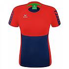 Erima Six Wings Short Sleeve T-shirt Röd 42 Kvinna