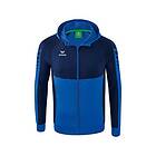 Erima Six Wings Training Full Zip Sweatshirt Blå 116 cm Pojke