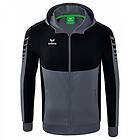 Erima Six Wings Training Full Zip Sweatshirt Grå S Man