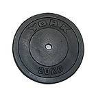 York Fitness Standard Iron Cast Disc 20kg