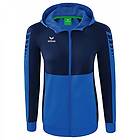 Erima Six Wings Training Full Zip Sweatshirt Blå 34 Kvinna