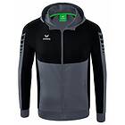 Erima Six Wings Training Full Zip Sweatshirt Grå M Man