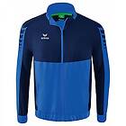 Erima Six Wings Presentation Full Zip Sweatshirt Blå XL Man