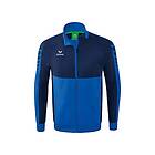 Erima Six Wings Worker Full Zip Sweatshirt Blå 128 cm Pojke