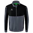 Erima Six Wings Presentation Full Zip Sweatshirt Grå M Man