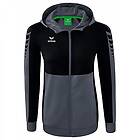 Erima Six Wings Training Full Zip Sweatshirt Svart,Grå 36 Kvinna