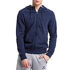 Erima Zip-up Hoodie Basic Blå XL Man