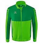 Erima Six Wings Presentation Full Zip Sweatshirt Grönt 2XL Man