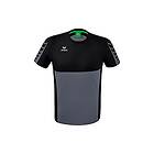 Erima Six Wings Short Sleeve T-shirt Grå 128 cm Pojke