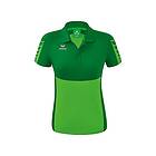 Erima Six Wings Short Sleeve Polo Grönt 38 Kvinna