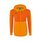 Erima Six Wings Training Full Zip Sweatshirt Orange 38 Kvinna