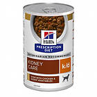 Hill's Prescription Diet Canine k/d Kidney Care Chicken & Vegetable Stew 354g