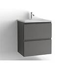 Vedum Tvättställsskåp Flow 600x413 med 2 Lådor FL KOM 600 D413 NP2L KUL 512190699
