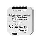 Sunricher ZG2833PAC Inbyggnadsknapp 4 kanaler Zigbee Push-button Coupler