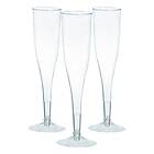 Champagneglas i Plast Transparenta 20-pack