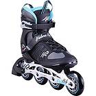 K2 Inline Skates HELENA 84 för kvinnor med softbåt, svart – blå, 30D0372, EU: 41,5 (UK: 7,5/US: 10)