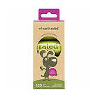 Earth Rated hundbajspåsar, Lavendel, 120 st