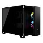 Corsair 2500X Dual Chamber Chassi Minitower Vit