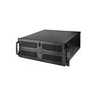 Chieftec 19" UNC-409S-B B 400W UNC-409S-B Chassi Server (Rack) Svart