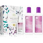 Brazil Keratin Set Miss Coconut Gift Set (med regenererande effekt) 3 st. female