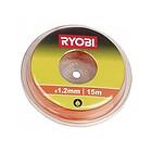 Ryobi Trimmertråd RAC100; 1,2 mm/15 m; (rund)