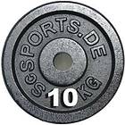 Scsports Barbell Discs Plate Weight 2x10kg